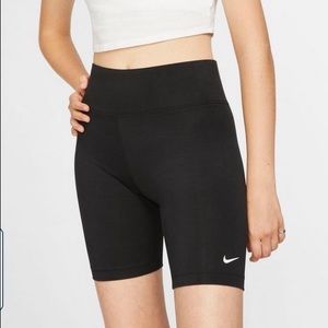 Nike black biker shorts